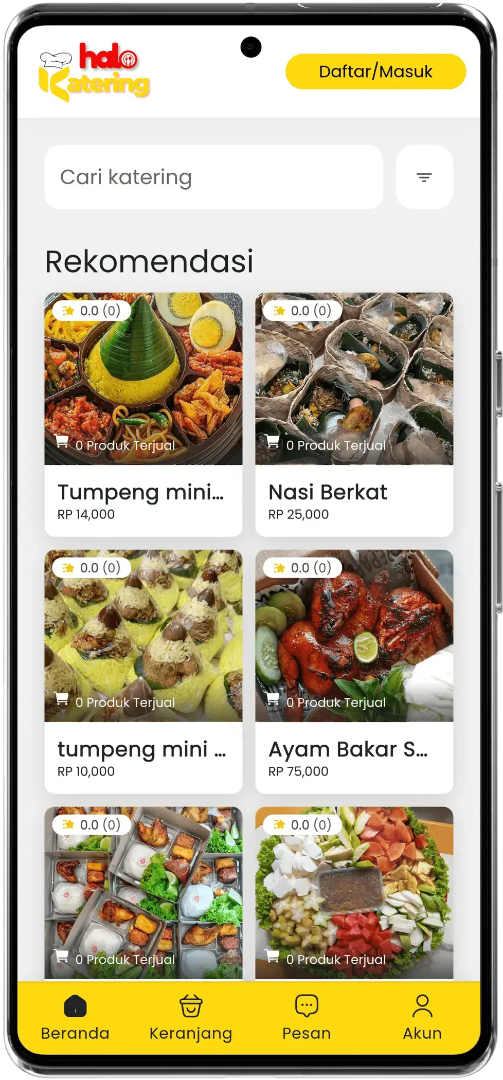 Halokatering